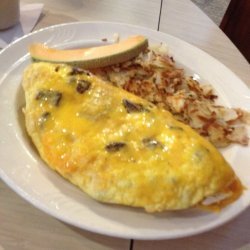 The Awesome Cheese Omelette