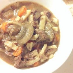 Pressure Cooker Beef and Noodles