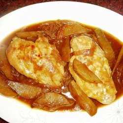 Curried Chicken With Pears