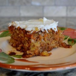 Grandma Morris' Carrot Cake With Cream Cheese Frosting