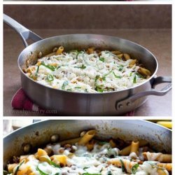 Skillet-Baked Ziti With Sausage