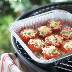 Cheese Topped Grilled Tomatoes