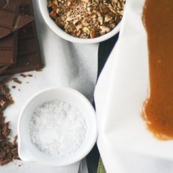 Salted Chocolate-Pecan Toffee