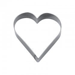 Cookie Cutter Heart Pastry