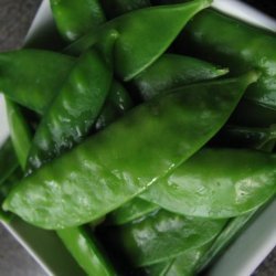 Buttered Snow Peas