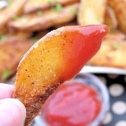 Oven-Crisp Potato Wedges