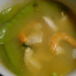 Thai Shrimp and Chicken Soup