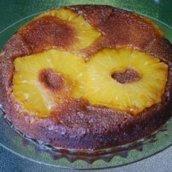 Pineapple and Cardamom Upside-Down Cake