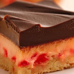 Choco-Cherry Cheesecake Bars