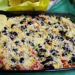 Mexican 9-Layer Dip