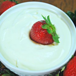 French Cream Fruit Dip
