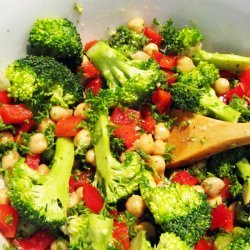 Broccoli With Bell Peppers