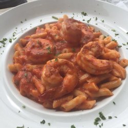 Pasta With Shrimp Pomodoro Sauce
