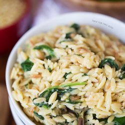Spinach Orzo