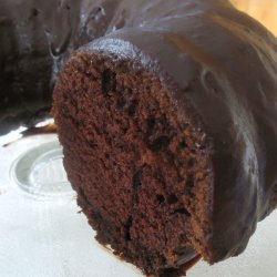 Chocolate Cake With Chocolate Glaze