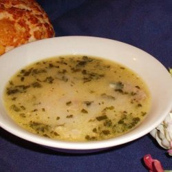 Shorba Baidha - Algerian Chicken Soup.
