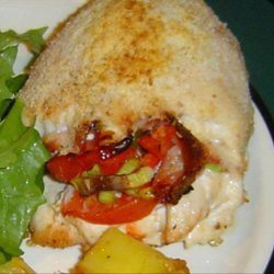 Stuffed Rolled Chicken Breasts