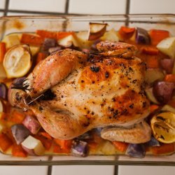 Rosemary Roasted Chicken With Vegetables