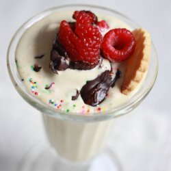 Malted Vanilla Ice Cream