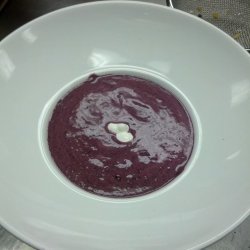 Spiced Blueberry Soup