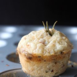 Olive Feta and Rosemary Muffins
