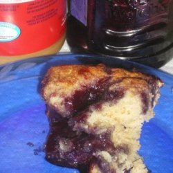 Peanut Butter and Jelly Coffeecake