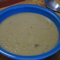 Spicy Red Lentil Coconut Soup