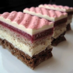 White Chocolate Mousse Cake With Raspberries