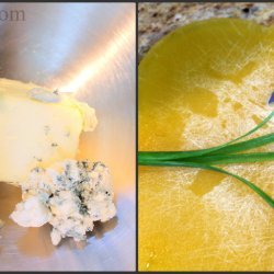 Chive and Blue  Cheese Butter