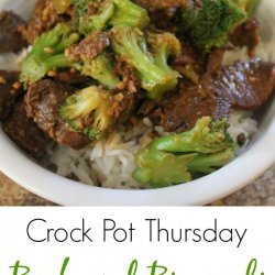 Beef and Broccoli Crock Pot
