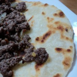 Beef Chapatis (African Version of Tacos)