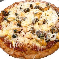 Quick & Easy (& HEALTHY) Mixed Seafood Pizza