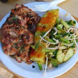 Grilled Chicken With Coriander and Chili