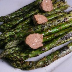 Grilled Asparagus With Barbecue Butter