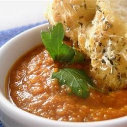 Roasted Tomato Curry Soup
