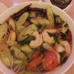 Vietnamese-Style Shrimp Soup