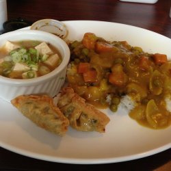Korean Tofu and Vegetable Soup