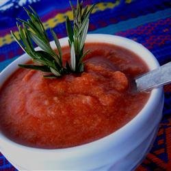 Rosemary Tomato Leek Soup
