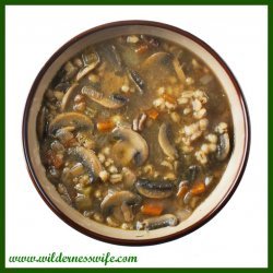 Slow Cooker 5-Mushroom Barley Soup