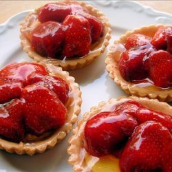 Mini Wild Strawberry Tarts - Barquettes De Fraises Des Bois