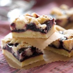 Buttery Triple Berry Bars