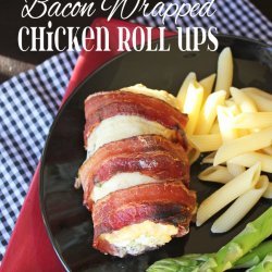 Bacon Wrapped Chicken Rolls