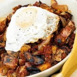 Corned Beef Hash With Fried Eggs