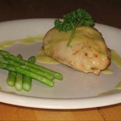 Crab Stuffed Chicken With Hollandaise Sauce