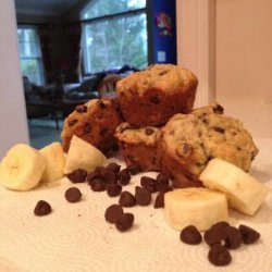 Miss Cindi's Banana-Chocolate Chip Muffins
