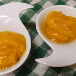Mango Ginger Sorbet  ( Ice Cream Maker )