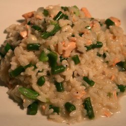 Poached Cherry Risotto