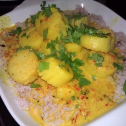 Kerala Scallop Curry