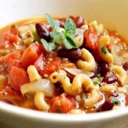 Minestrone Soup With Sausage