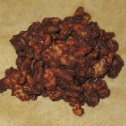 Chocolate Crispy Rice Clusters